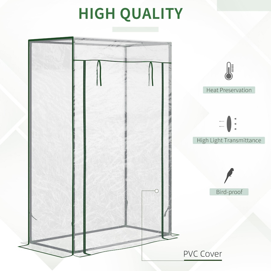 Image 965056_ALTMORE3.jpg, Product 965-056 / Price $41.99, Outsunny 40"L x 20"W x 59"H Walk-in Garden Greenhouse from Outsunny on TSC.ca's Home & Garden department