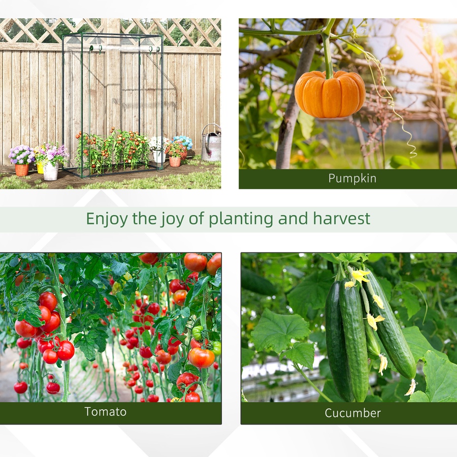 Image 965056_ALTMORE5.jpg, Product 965-056 / Price $41.99, Outsunny 40"L x 20"W x 59"H Walk-in Garden Greenhouse from Outsunny on TSC.ca's Home & Garden department