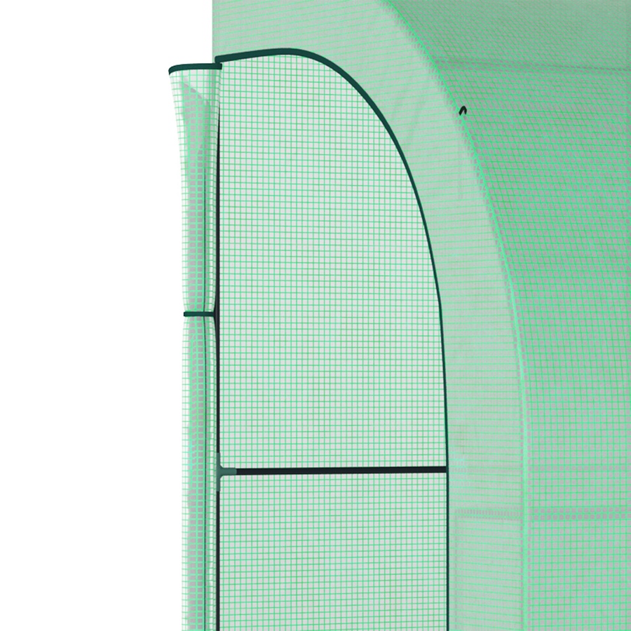 Image 965061_ALTMORE7.jpg, Product 965-061 / Price $109.99, Outsunny Walk-in Lean-to Greenhouse Outdoor Gardening Green House, Green from Outsunny on TSC.ca's Home & Garden department