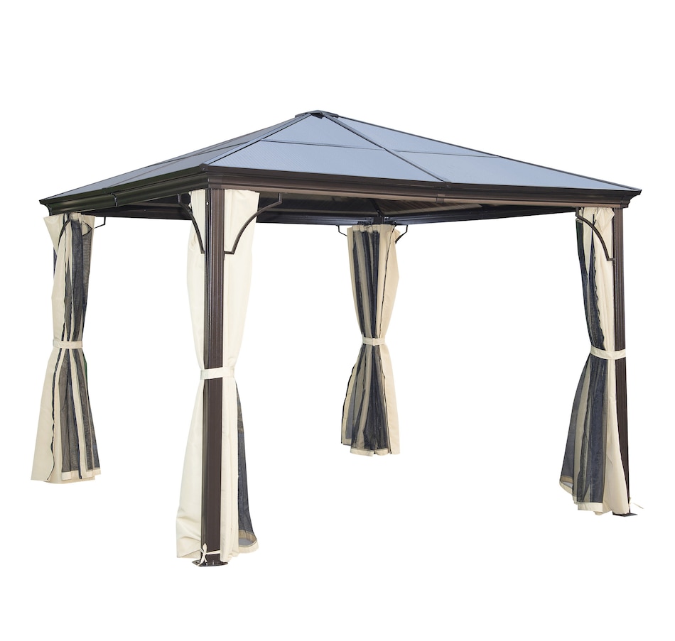 Image 965064.jpg, Product 965-064 / Price $869.99, Outsunny 10 x 10 ft Hard Top Gazebo Canopy from Outsunny on TSC.ca's Home & Garden department