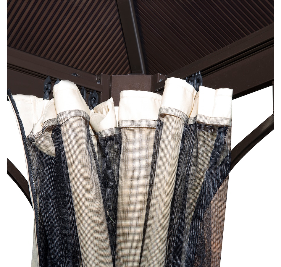 Image 965064_ALTMORE7.jpg, Product 965-064 / Price $869.99, Outsunny 10 x 10 ft Hard Top Gazebo Canopy from Outsunny on TSC.ca's Home & Garden department