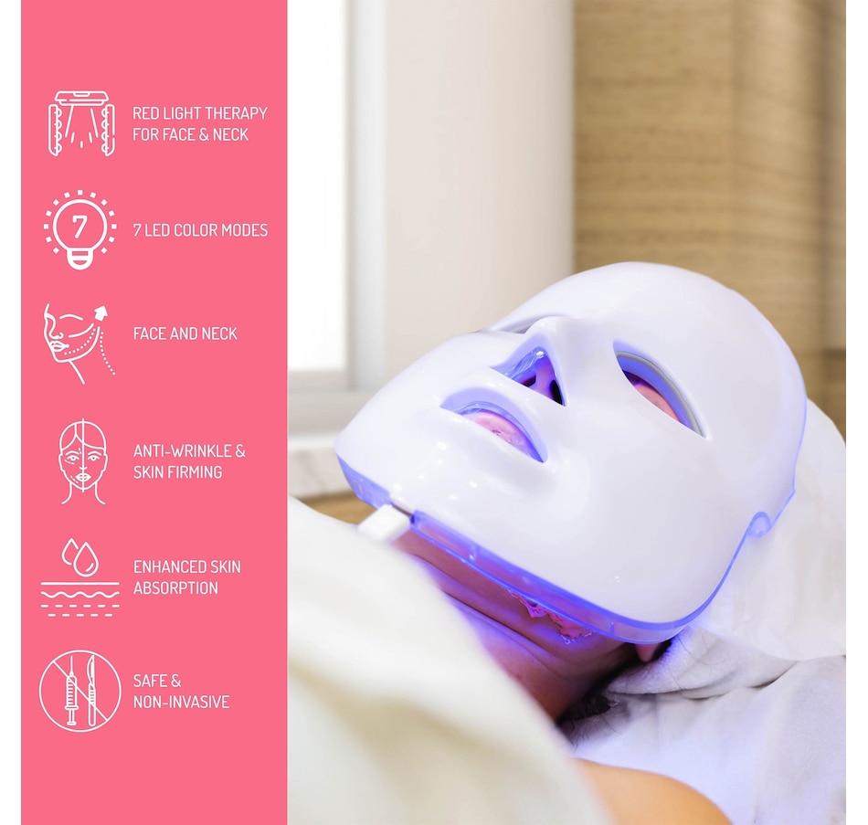 Image 965587_ALTMORE1.jpg, Product 965-587 / Price $242.43, Pursonic Ultimate 3-in-1 LED Light Therapy & Facial Spa Bundle “ 7-in-1 LED Face Mask + 7-in-1 LED Face & Neck Sculpting Wand + Facial Steamer from Pursonic on TSC.ca's Beauty department