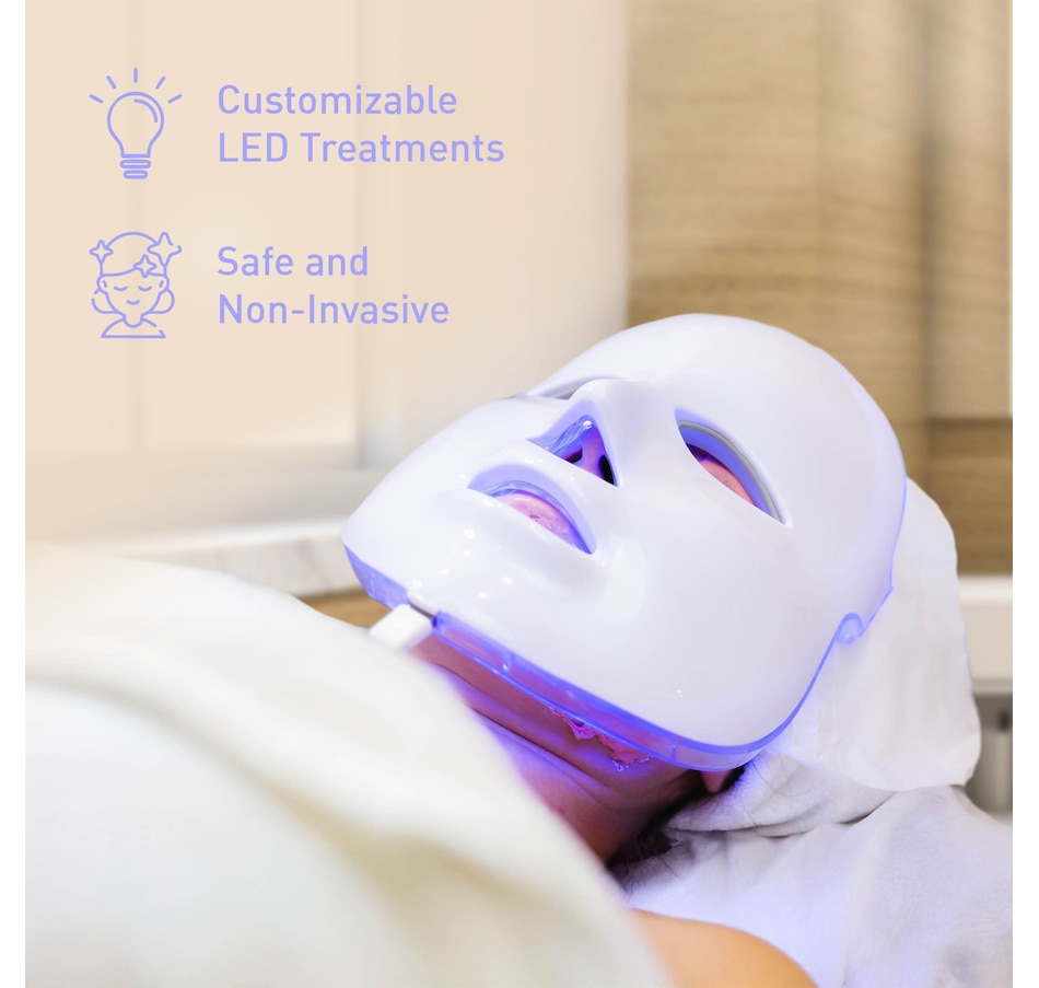 Image 965678_ALTMORE1.jpg, Product 965-678 / Price $205.23, 7-in-1 LED Light Therapy Face Mask & Pursonic Facial Steamer Hot Mist Moisturizing Spa Bundle from Pursonic on TSC.ca's Beauty department