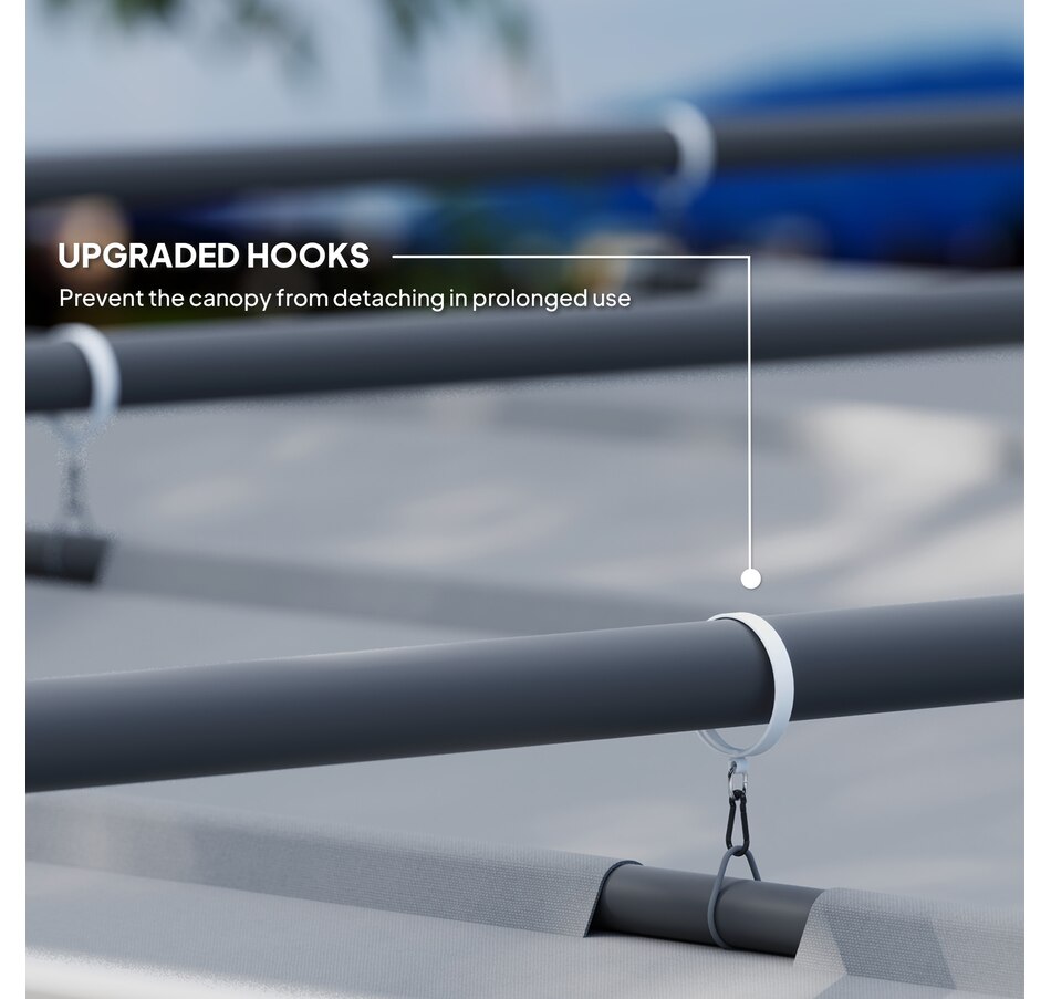 Image 965750_ALTMORE4.jpg, Product 965-750 / Price $339.99, Outsunny 10' x 10' Outdoor Gazebo, Metal Retractable Pergola Canopy, Grey from Outsunny on TSC.ca's Home & Garden department