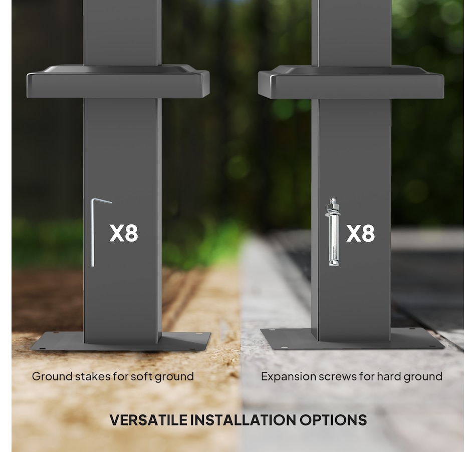 Image 965750_ALTMORE6.jpg, Product 965-750 / Price $339.99, Outsunny 10' x 10' Outdoor Gazebo, Metal Retractable Pergola Canopy, Grey from Outsunny on TSC.ca's Home & Garden department