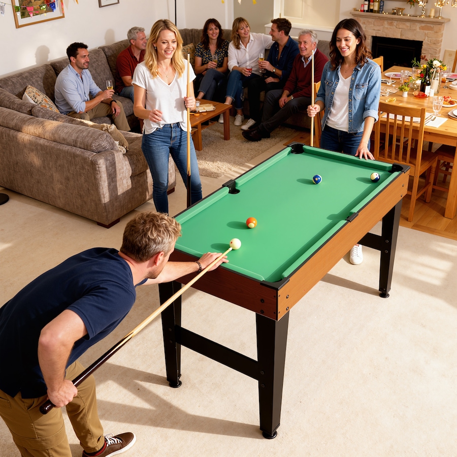 Image 965754_ALTMORE12.jpg, Product 965-754 / Price $209.99, Soozier 5-in-1 Multi Game Table, 53 in Combo Game Table for Adults from Soozier on TSC.ca's Toys & Hobbies department