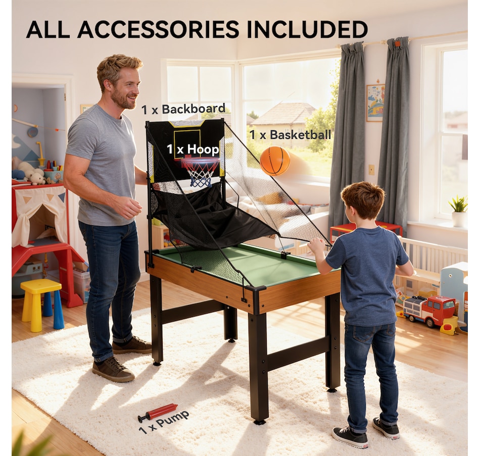 Image 965754_ALTMORE7.jpg, Product 965-754 / Price $209.99, Soozier 5-in-1 Multi Game Table, 53 in Combo Game Table for Adults from Soozier on TSC.ca's Toys & Hobbies department