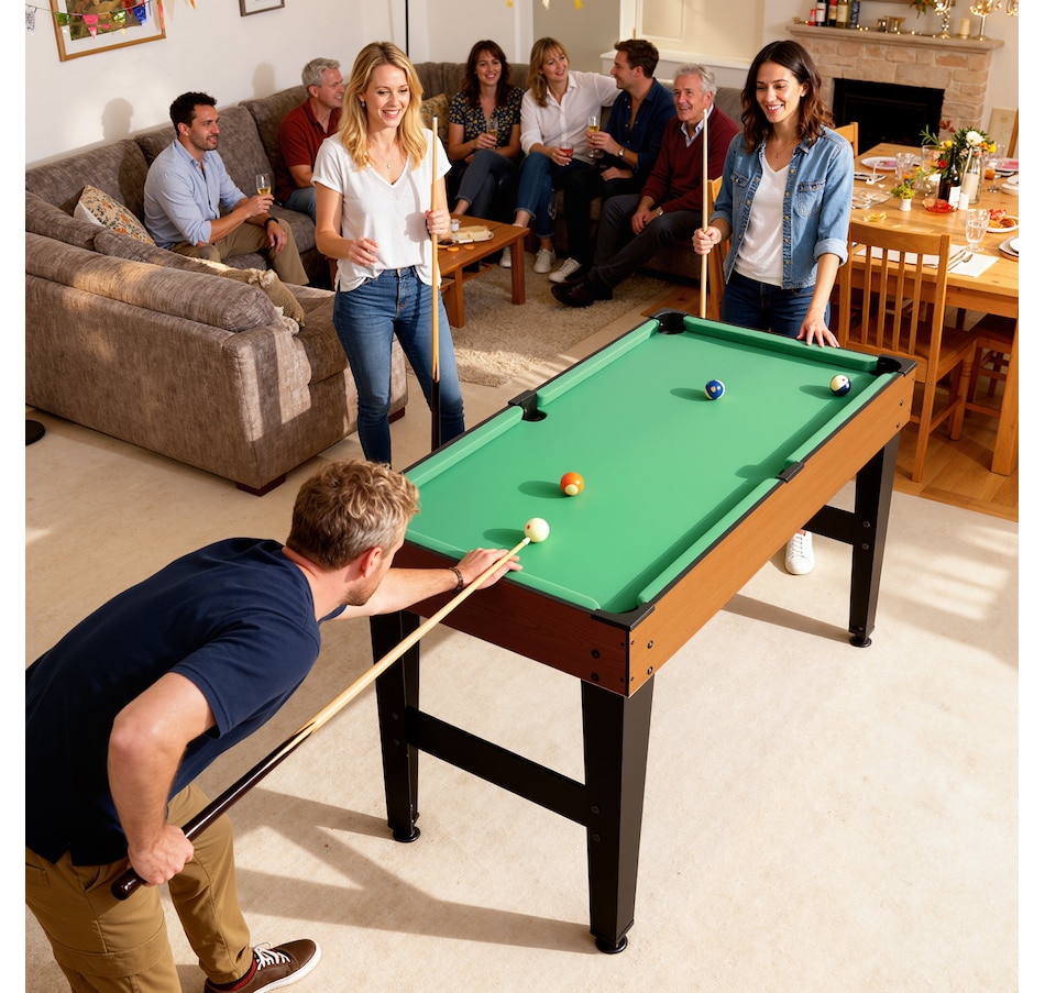 Image 965754_ALTMORE8.jpg, Product 965-754 / Price $209.99, Soozier 5-in-1 Multi Game Table, 53 in Combo Game Table for Adults from Soozier on TSC.ca's Toys & Hobbies department