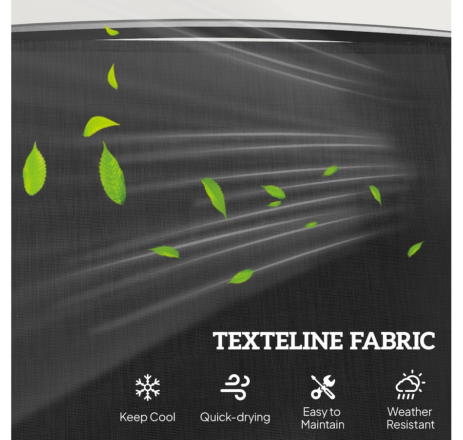 Image 965826_ALTMORE4.jpg, Product 965-826 / Price $199.99, Outsunny Double Patio Glider Chair with Glass Top Center Table, Black from Outsunny on TSC.ca's Home & Garden department