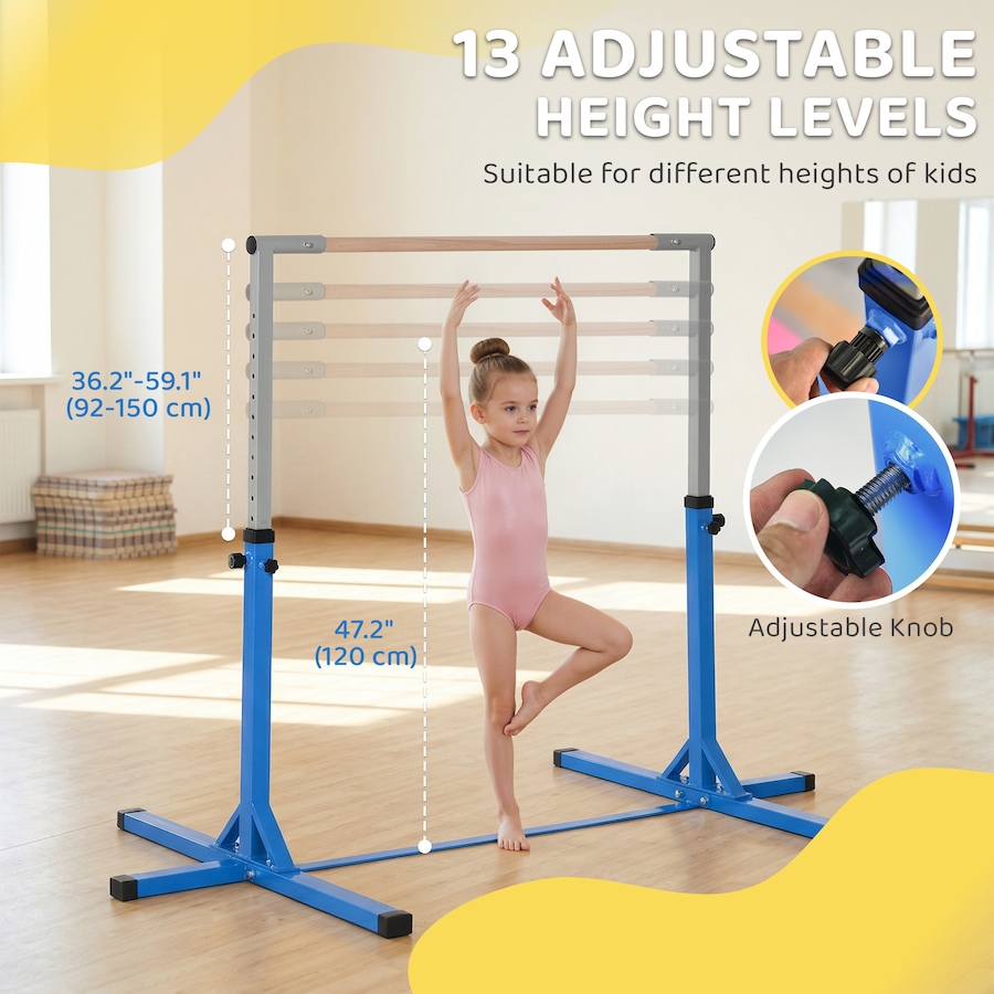 Image 965902_ALTMORE11.jpg, Product 965-902 / Price $139.99, Soozier Professional Gymnastics Bar, Toddler Home Gymnastics Equipment from Soozier on TSC.ca's Home & Garden department