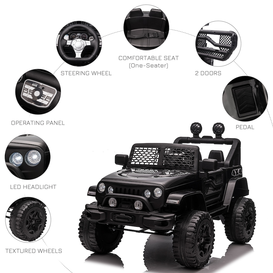 Image 965915_ALTMORE4.jpg, Product 965-915 / Price $209.99, Aosom 12V Ride On Car Off Road Truck for kids SUV Electric Battery Powered from Aosom on TSC.ca's Toys & Hobbies department