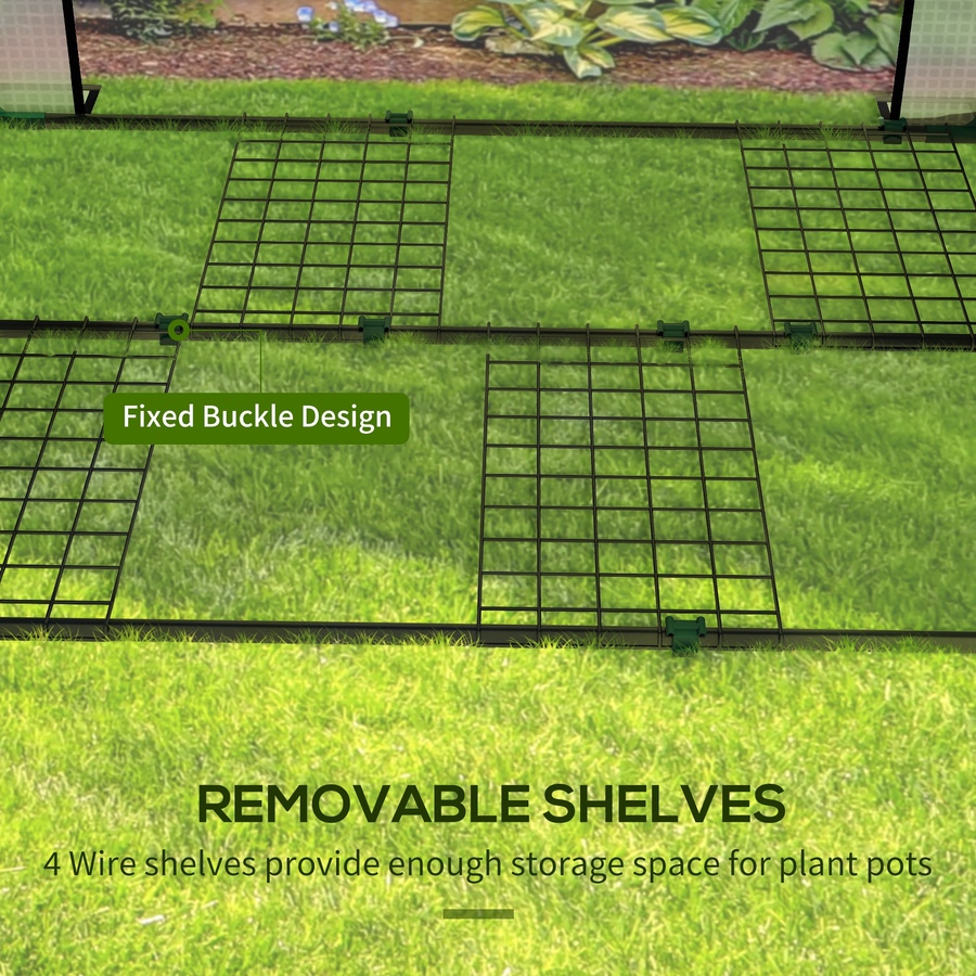 Image 965935_ALTMORE6.jpg, Product 965-935 / Price $46.99, Outsunny Mini Greenhouse Portable Tomato Greenhouse with Vents, White from Outsunny on TSC.ca's Home & Garden department