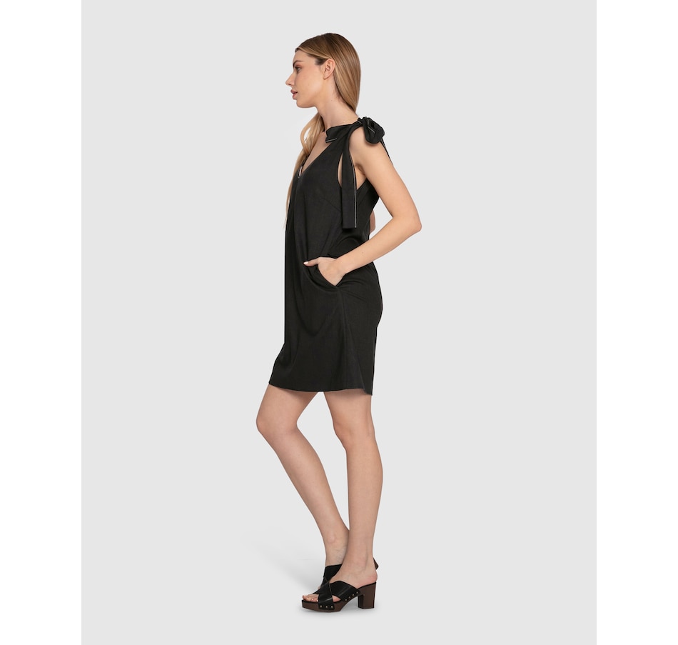 Image 966498_ALTMORE7.jpg, Product 966-498 / Price $44.99, belle & bloom Burning Love Tie Shoulder Mini Dress from belle & bloom on TSC.ca's Fashion department
