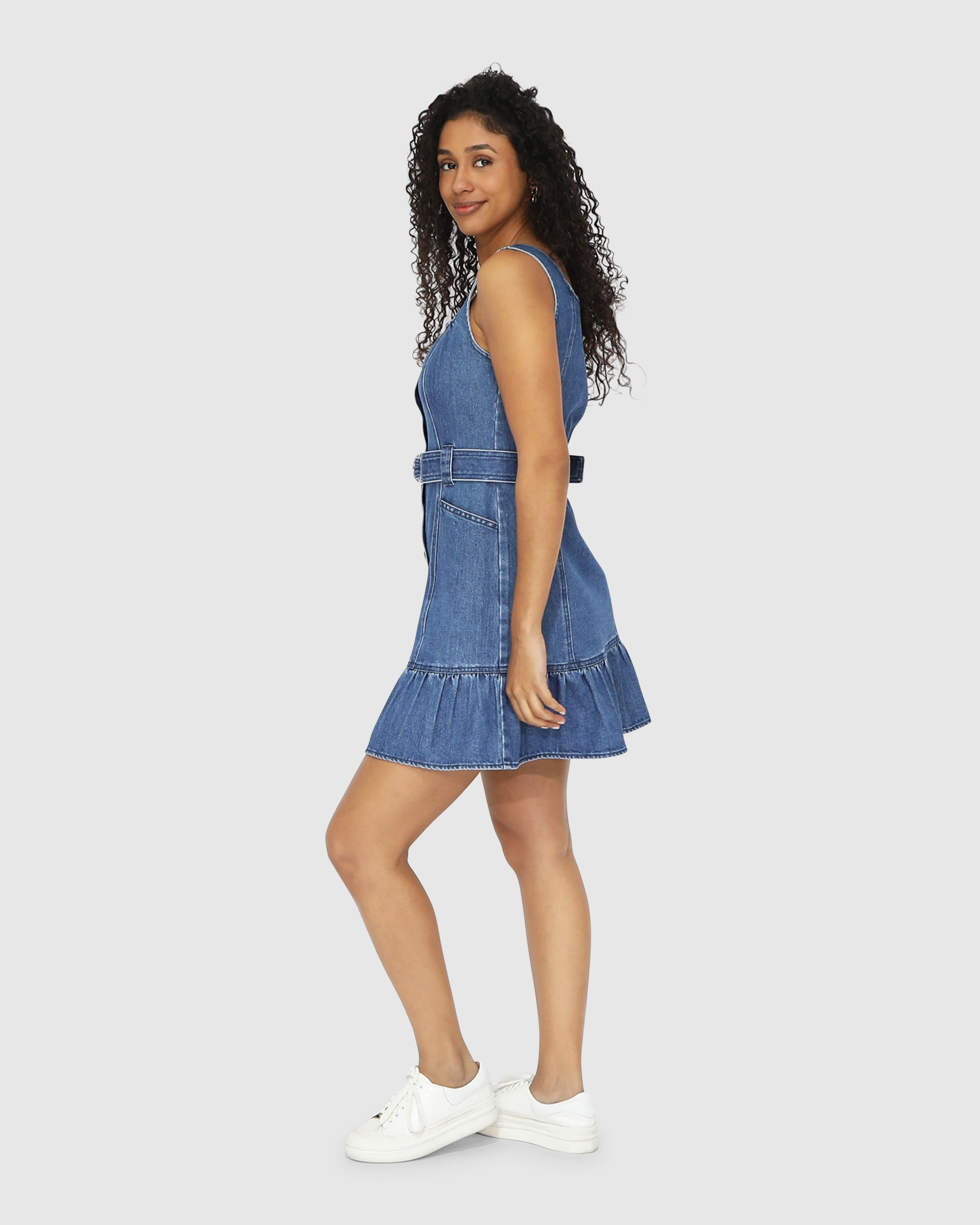 Belle & Bloom Reunite Denim Mini Dress - TSC.ca