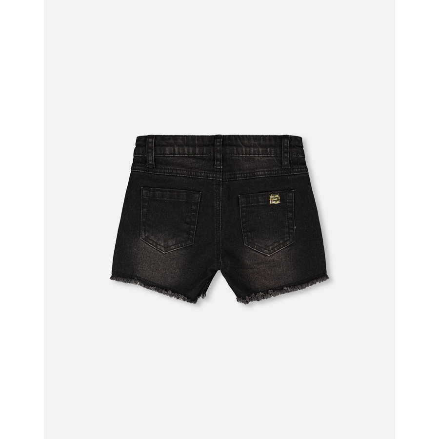 Image 967935_ALTMORE2.jpg, Product 967-935 / Price $23.00, Candy and Lollipop Embroidery Denim Shorts from Deux par Deux on TSC.ca's Fashion department