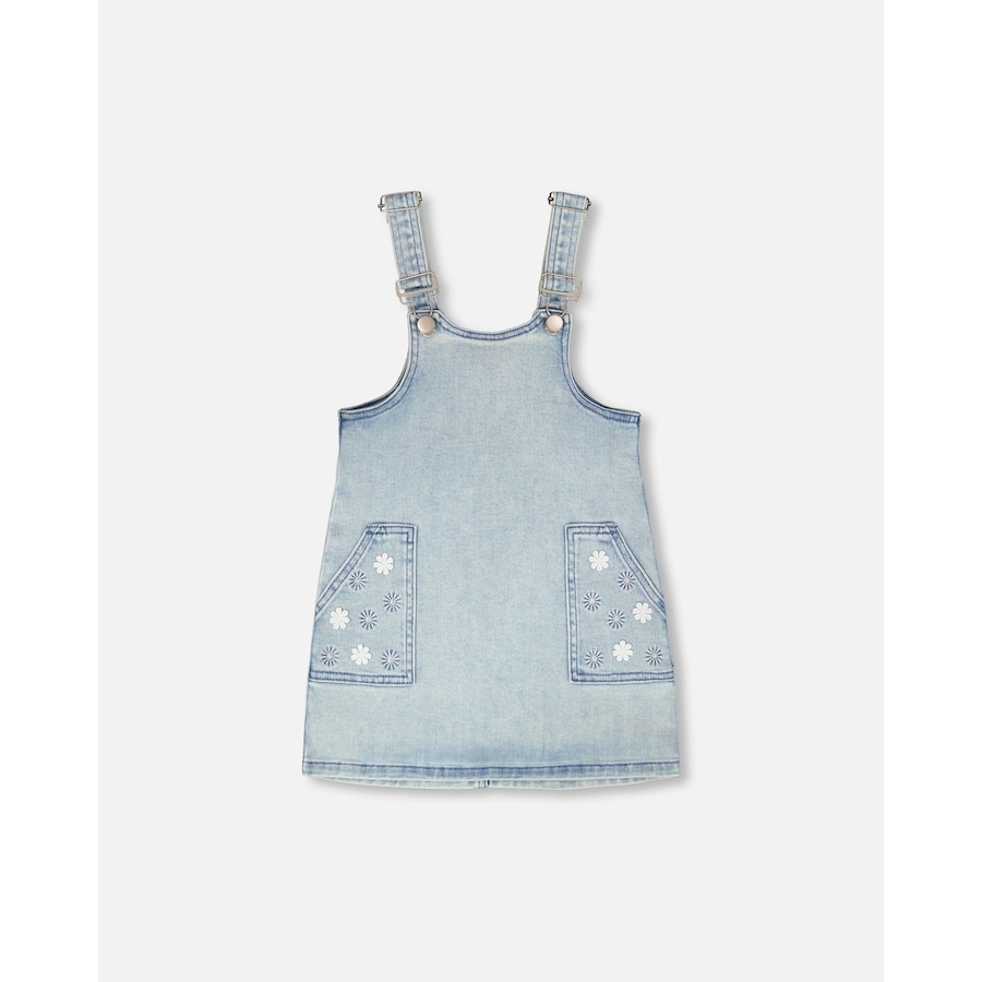 Image 967953_ST01.jpg, Product 967-953 / Price $31.00 - $33.00, Sleeveless Denim Overall Dress from Deux par Deux on TSC.ca's Fashion department