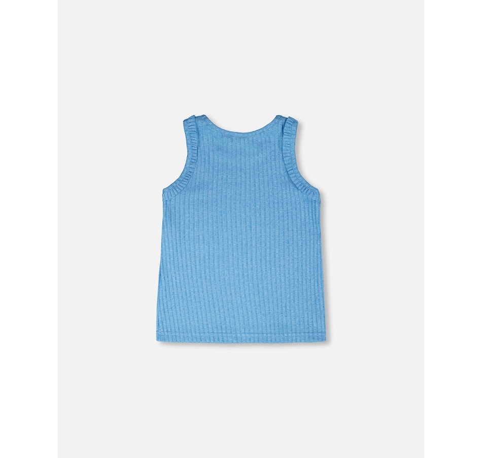 Image 967986_ALTMORE4.jpg, Product 967-986 / Price $32.00 - $34.00, Sleeveless Stright Fit Rib Tank Top from Deux par Deux on TSC.ca's Fashion department