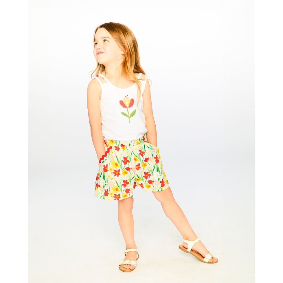 Image 968034_ALTMORE1.jpg, Product 968-034 / Price $26.50 - $28.50, Jersey and Viscose Sleeveless Flower Romper from Deux par Deux on TSC.ca's Fashion department