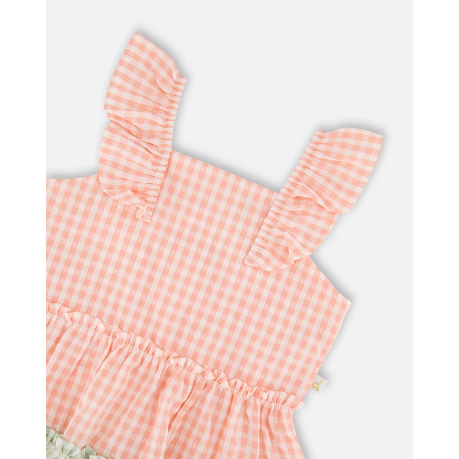 Image 968054_ALTMORE4.jpg, Product 968-054 / Price $29.50, Tunic and Organic Cotton Gingham Capri Set from Deux par Deux on TSC.ca's Fashion department