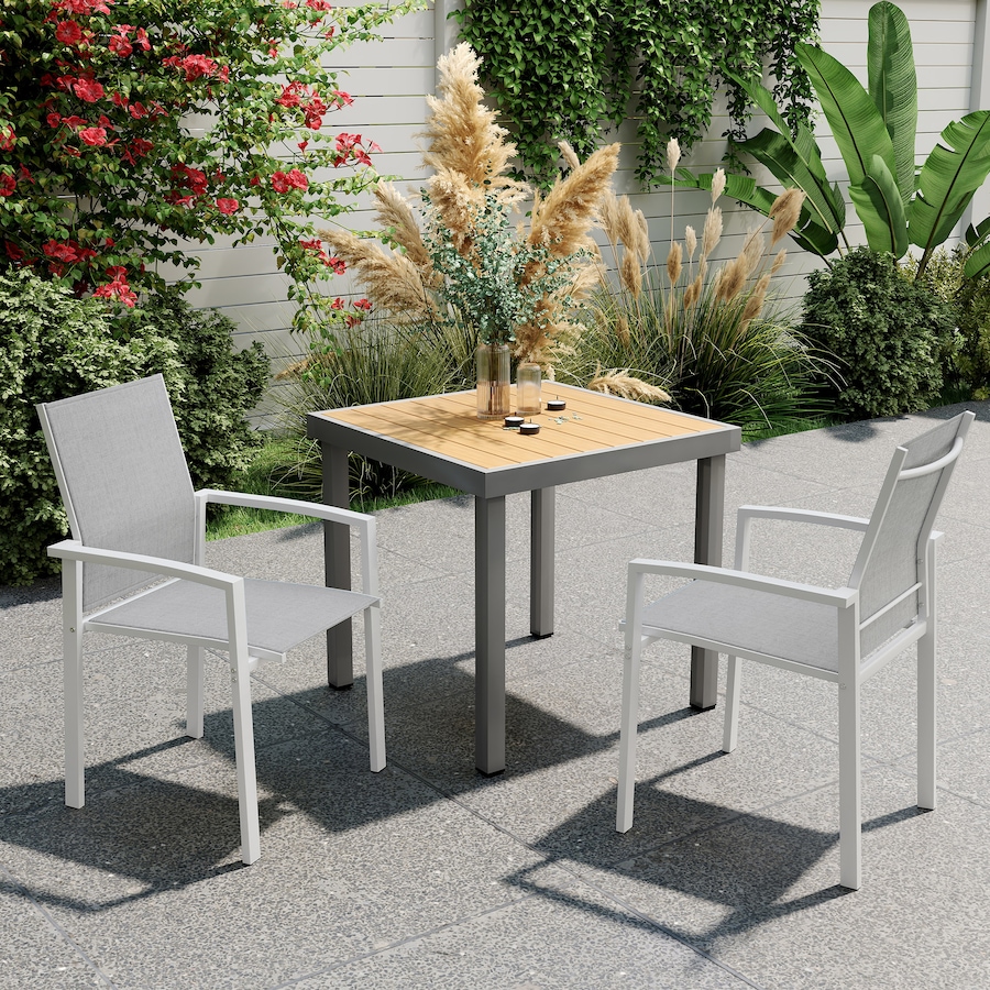Image 968161_ALTMORE1.jpg, Product 968-161 / Price $109.99, Outsunny Set of 2 Outdoor Garden Chairs, Stackable Patio Dining Chairs from Outsunny on TSC.ca's Home & Garden department
