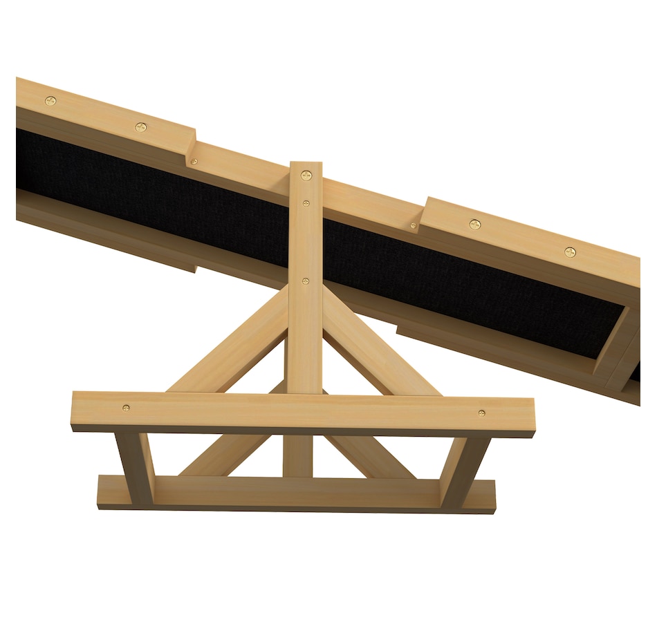 Image 968218_ALTMORE7.jpg, Product 968-218 / Price $66.99, PawHut Wooden Dog Seesaw Pet Agility Equipment for Obedience Training Yellow from PawHut on TSC.ca's Home & Garden department