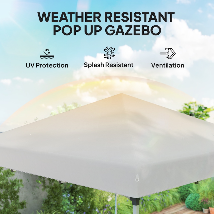 Image 968222_ALTMORE5.jpg, Product 968-222 / Price $159.99, Outsunny 10' x 10' Pop Up Canopy Tent with Removable Sidewalls Carry Bag from Outsunny on TSC.ca's Home & Garden department