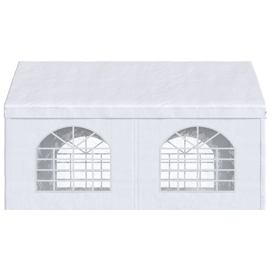 Image 968224_ALTMORE7.jpg, Product 968-224 / Price $319.99, Outsunny 16.5 x 13ft Party Tent with Sides, 4 Windows and 2 Doors, White from Outsunny on TSC.ca's Home & Garden department