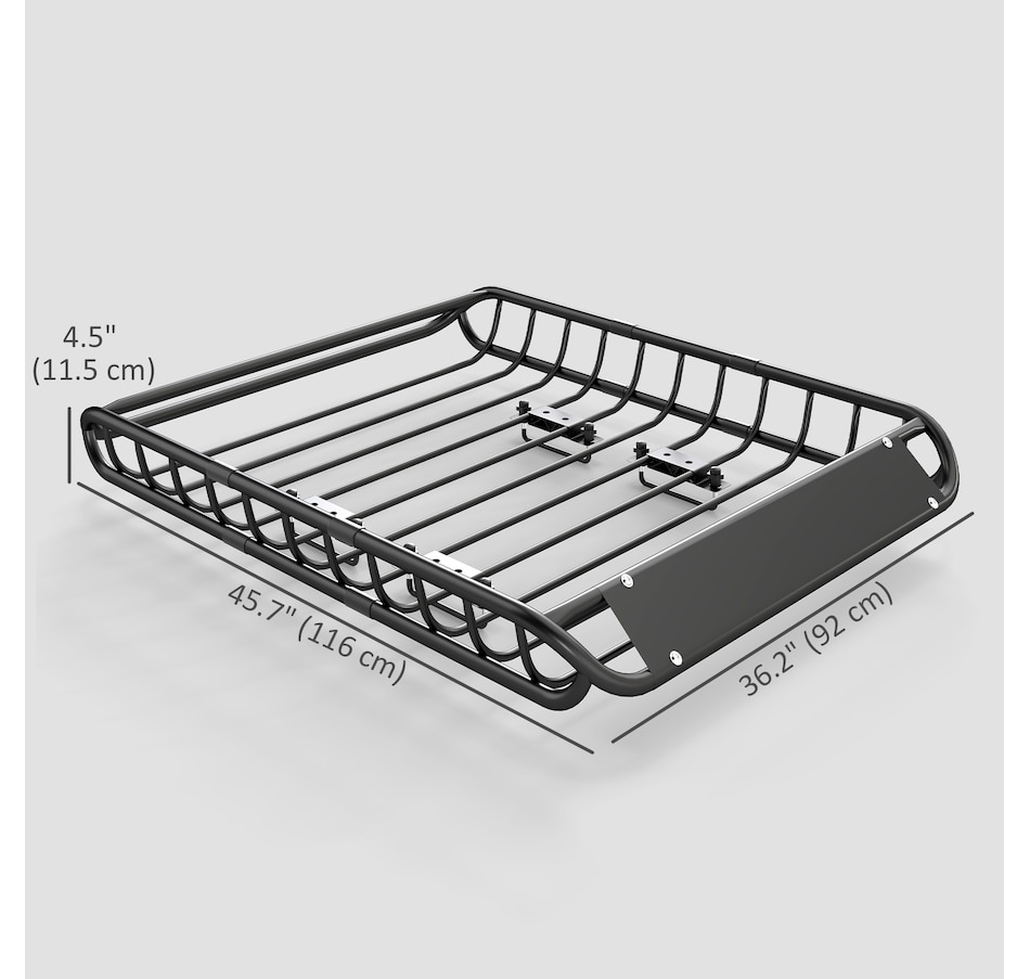 Image 968263_ALTMORE2.jpg, Product 968-263 / Price $134.99, Soozier Roof Rack Cargo Carrier Basket, 330LBS Heavy Duty Roof Basket from Soozier on TSC.ca's Home & Garden department