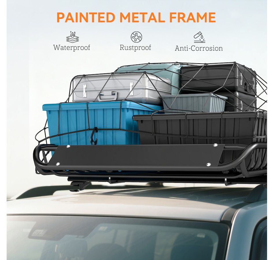 Image 968263_ALTMORE4.jpg, Product 968-263 / Price $134.99, Soozier Roof Rack Cargo Carrier Basket, 330LBS Heavy Duty Roof Basket from Soozier on TSC.ca's Home & Garden department