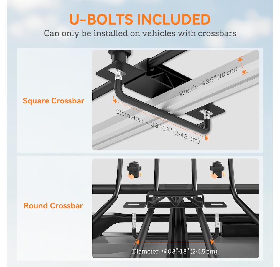 Image 968263_ALTMORE5.jpg, Product 968-263 / Price $134.99, Soozier Roof Rack Cargo Carrier Basket, 330LBS Heavy Duty Roof Basket from Soozier on TSC.ca's Home & Garden department