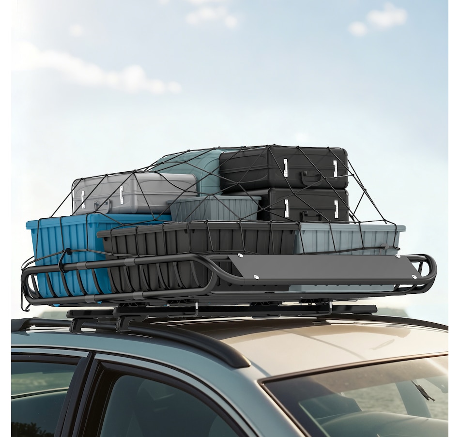 Image 968263_ALTMORE8.jpg, Product 968-263 / Price $134.99, Soozier Roof Rack Cargo Carrier Basket, 330LBS Heavy Duty Roof Basket from Soozier on TSC.ca's Home & Garden department