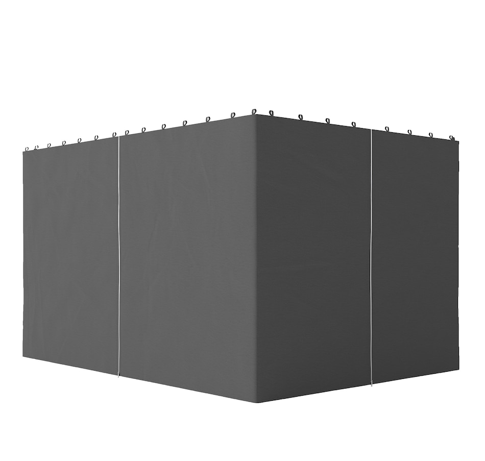 Image 968324.jpg, Product 968-324 / Price $94.99, Outsunny 10' x 13' Universal Gazebo Curtains, 4 Panels, Grey from Outsunny on TSC.ca's Home & Garden department