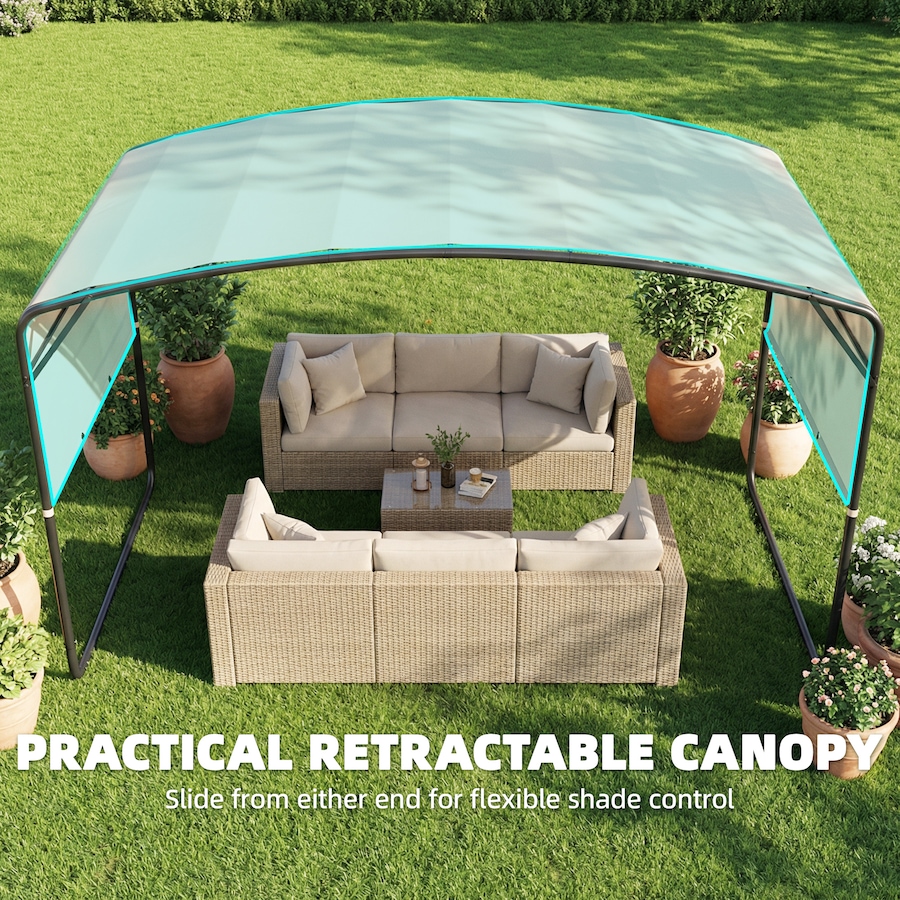 Image 968325_ALTMORE3.jpg, Product 968-325 / Price $269.99, Outsunny 10' x 13' Retractable Pergola Canopy, Outdoor Metal Pergola Gazebo from Outsunny on TSC.ca's Home & Garden department