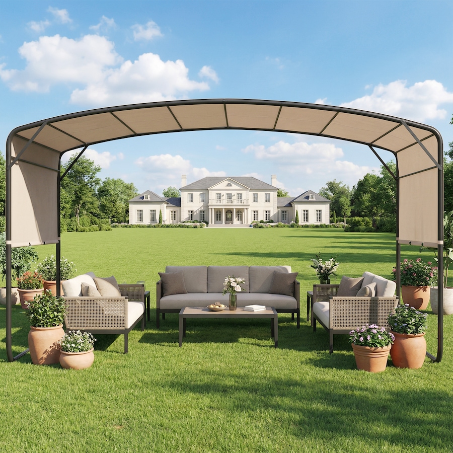 Image 968325_ALTMORE6.jpg, Product 968-325 / Price $269.99, Outsunny 10' x 13' Retractable Pergola Canopy, Outdoor Metal Pergola Gazebo from Outsunny on TSC.ca's Home & Garden department