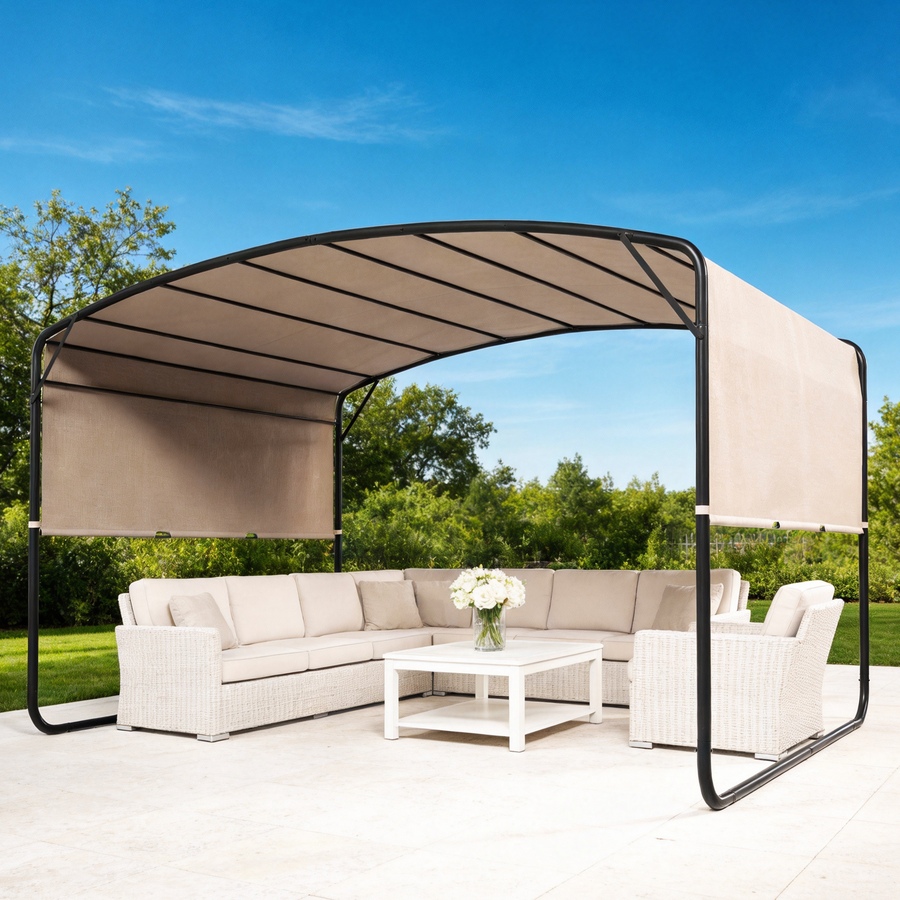 Image 968325_ALTMORE8.jpg, Product 968-325 / Price $269.99, Outsunny 10' x 13' Retractable Pergola Canopy, Outdoor Metal Pergola Gazebo from Outsunny on TSC.ca's Home & Garden department
