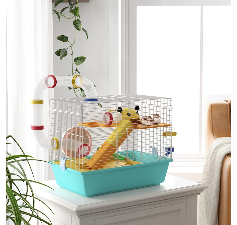 Image 968354_ALTMORE1.jpg, Product 968-354 / Price $49.99, PawHut Hamster Cage for Dwarf Hamster, Gerbil with Tunnels, Water Bottle from PawHut on TSC.ca's Home & Garden department