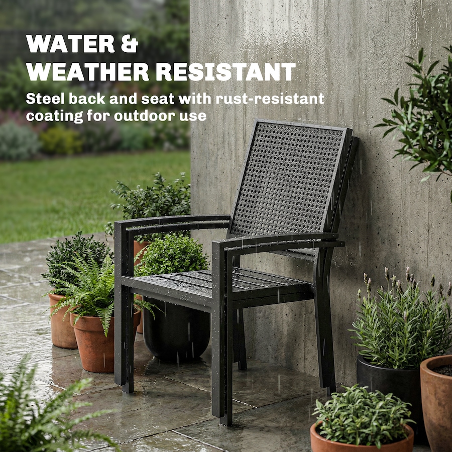 Image 968356_ALTMORE3.jpg, Product 968-356 / Price $164.99, Outsunny Stackable Patio Chairs, Outdoor Dining Chairs Set of 2, Black from Outsunny on TSC.ca's Home & Garden department