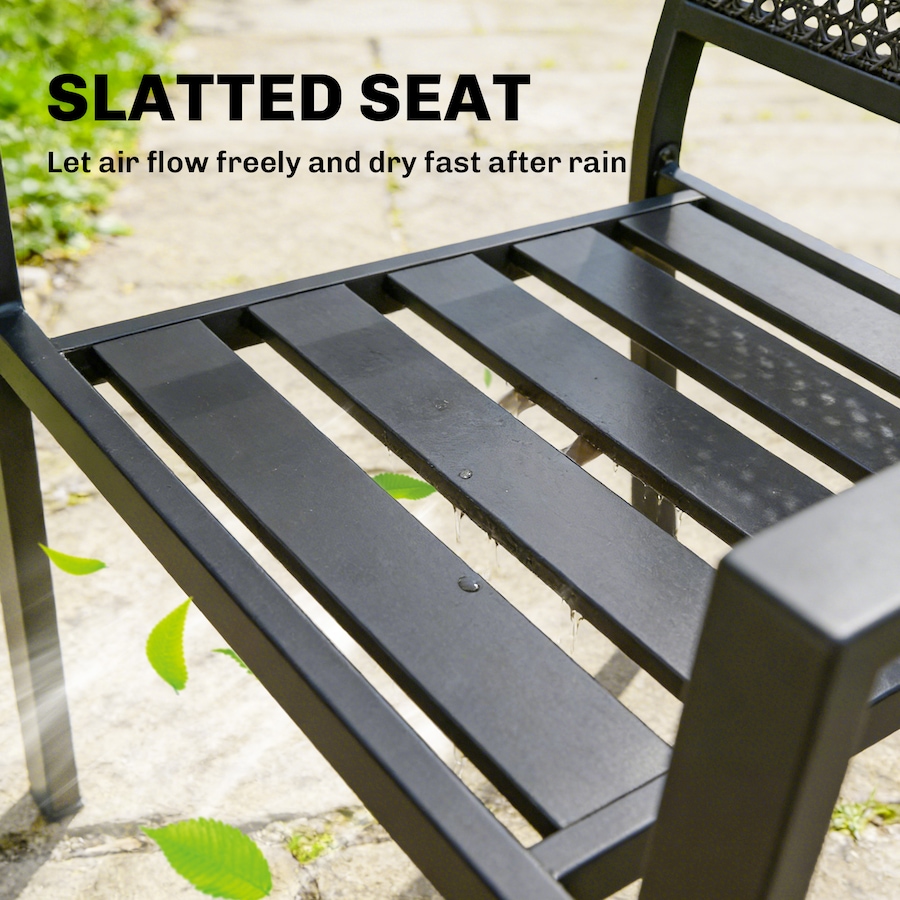 Image 968356_ALTMORE5.jpg, Product 968-356 / Price $164.99, Outsunny Stackable Patio Chairs, Outdoor Dining Chairs Set of 2, Black from Outsunny on TSC.ca's Home & Garden department