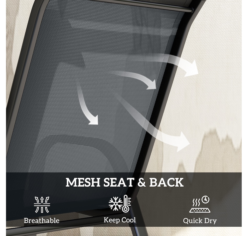 Image 968370_ALTMORE4.jpg, Product 968-370 / Price $224.99, Outsunny 5 Pieces Patio Dining Set, 4 Seater Garden Furniture from Outsunny on TSC.ca's Home & Garden department