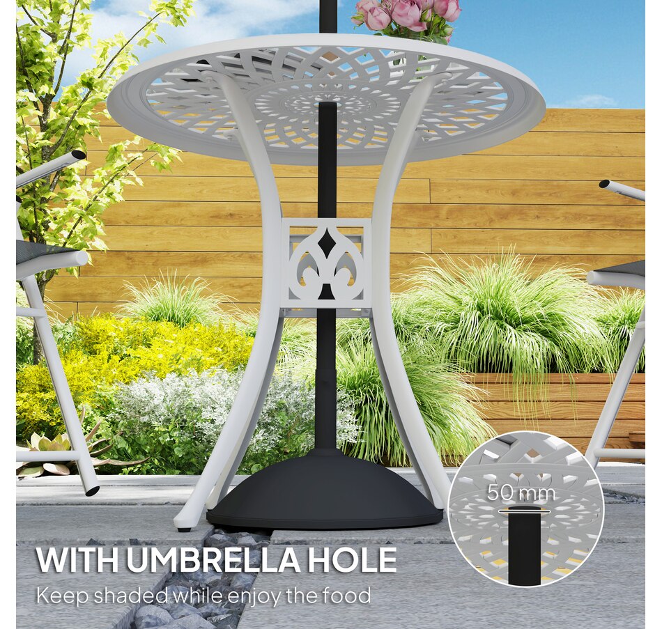 Image 968372_ALTMORE13.jpg, Product 968-372 / Price $159.99 - $169.99, Outsunny 30-inch Round Patio Dining Table from Outsunny on TSC.ca's Home & Garden department