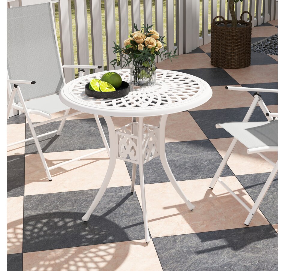 Image 968372_ALTMORE15.jpg, Product 968-372 / Price $159.99 - $169.99, Outsunny 30-inch Round Patio Dining Table from Outsunny on TSC.ca's Home & Garden department