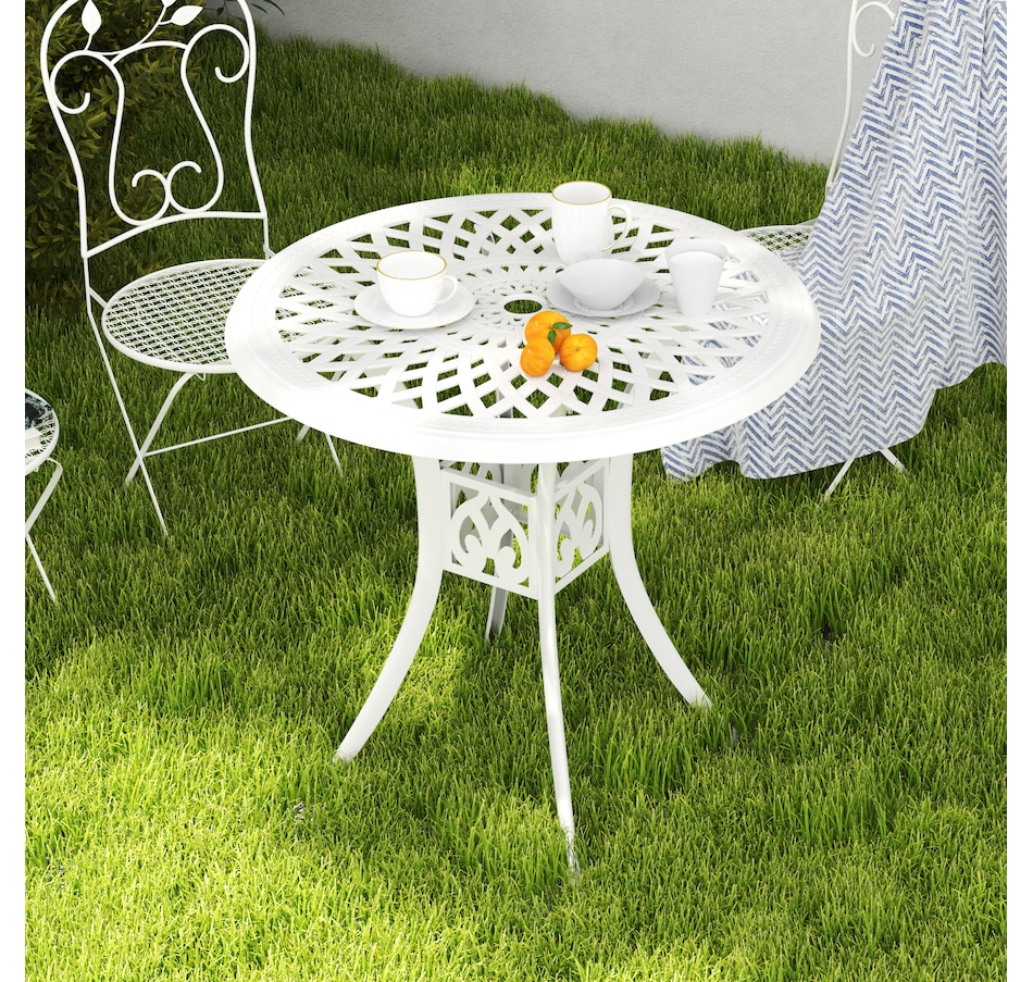 Image 968372_ALTMORE16.jpg, Product 968-372 / Price $159.99 - $169.99, Outsunny 30-inch Round Patio Dining Table from Outsunny on TSC.ca's Home & Garden department