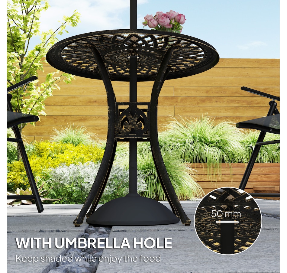 Image 968372_ALTMORE4.jpg, Product 968-372 / Price $159.99 - $169.99, Outsunny 30-inch Round Patio Dining Table from Outsunny on TSC.ca's Home & Garden department