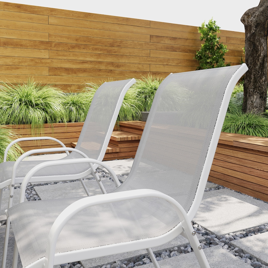 Image 968385_ALTMORE6.jpg, Product 968-385 / Price $164.99, Outsunny Set of 4 Outdoor Patio Dining Chairs Stackable Lawn Chairs from Outsunny on TSC.ca's Home & Garden department