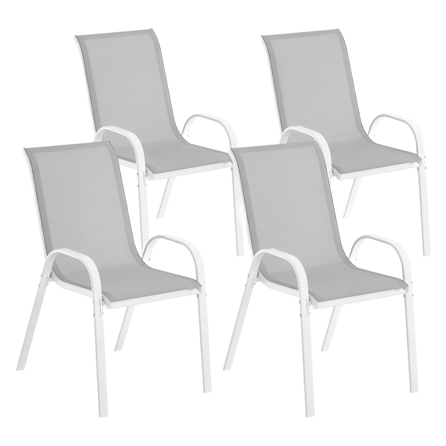 Image 968385_ST01.png, Product 968-385 / Price $164.99, Outsunny Set of 4 Outdoor Patio Dining Chairs Stackable Lawn Chairs from Outsunny on TSC.ca's Home & Garden department