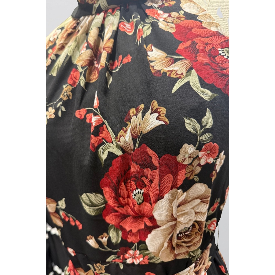 Image 968391_ALTMORE3.jpg, Product 968-391 / Price $98.95, womens floral v neck short sleeve flowy dress from ANNICK on TSC.ca's Fashion department