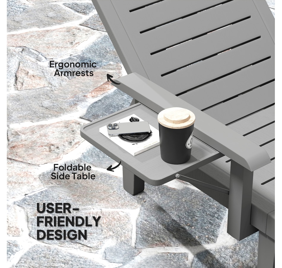 Image 968396_ALTMORE13.jpg, Product 968-396 / Price $234.99 - $259.99, Outsunny Set of 2 Tanning Chair for Garden, 5 Positions Adjustable from Outsunny on TSC.ca's Home & Garden department