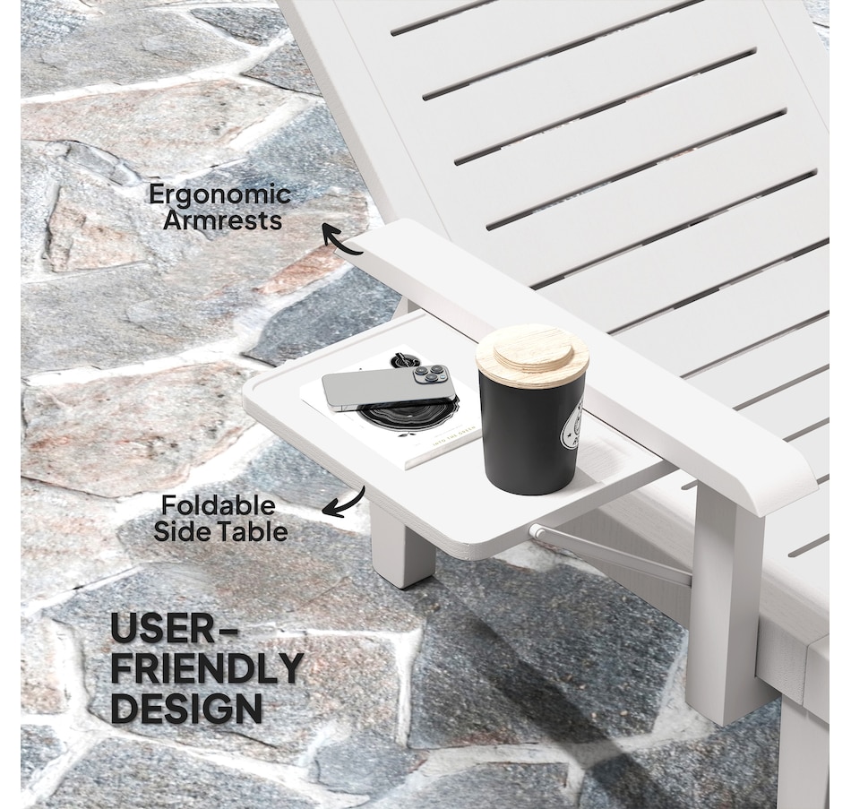 Image 968396_ALTMORE4.jpg, Product 968-396 / Price $234.99 - $259.99, Outsunny Set of 2 Tanning Chair for Garden, 5 Positions Adjustable from Outsunny on TSC.ca's Home & Garden department