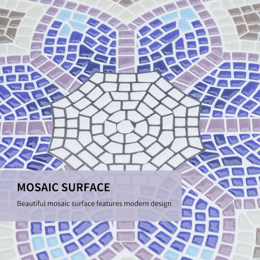 Image 968415_ALTMORE4.jpg, Product 968-415 / Price $115.99, Outsunny Mosaic Round Patio Table with Ceramic Tabletop, Balcony Side Table from Outsunny on TSC.ca's Home & Garden department