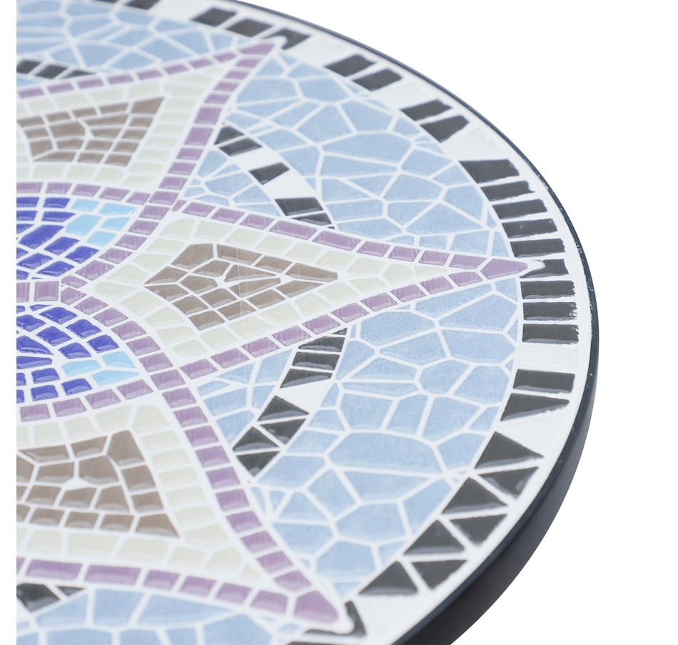 Image 968415_ALTMORE6.jpg, Product 968-415 / Price $109.99, Outsunny Mosaic Round Patio Table with Ceramic Tabletop, Balcony Side Table from Outsunny on TSC.ca's Home & Garden department